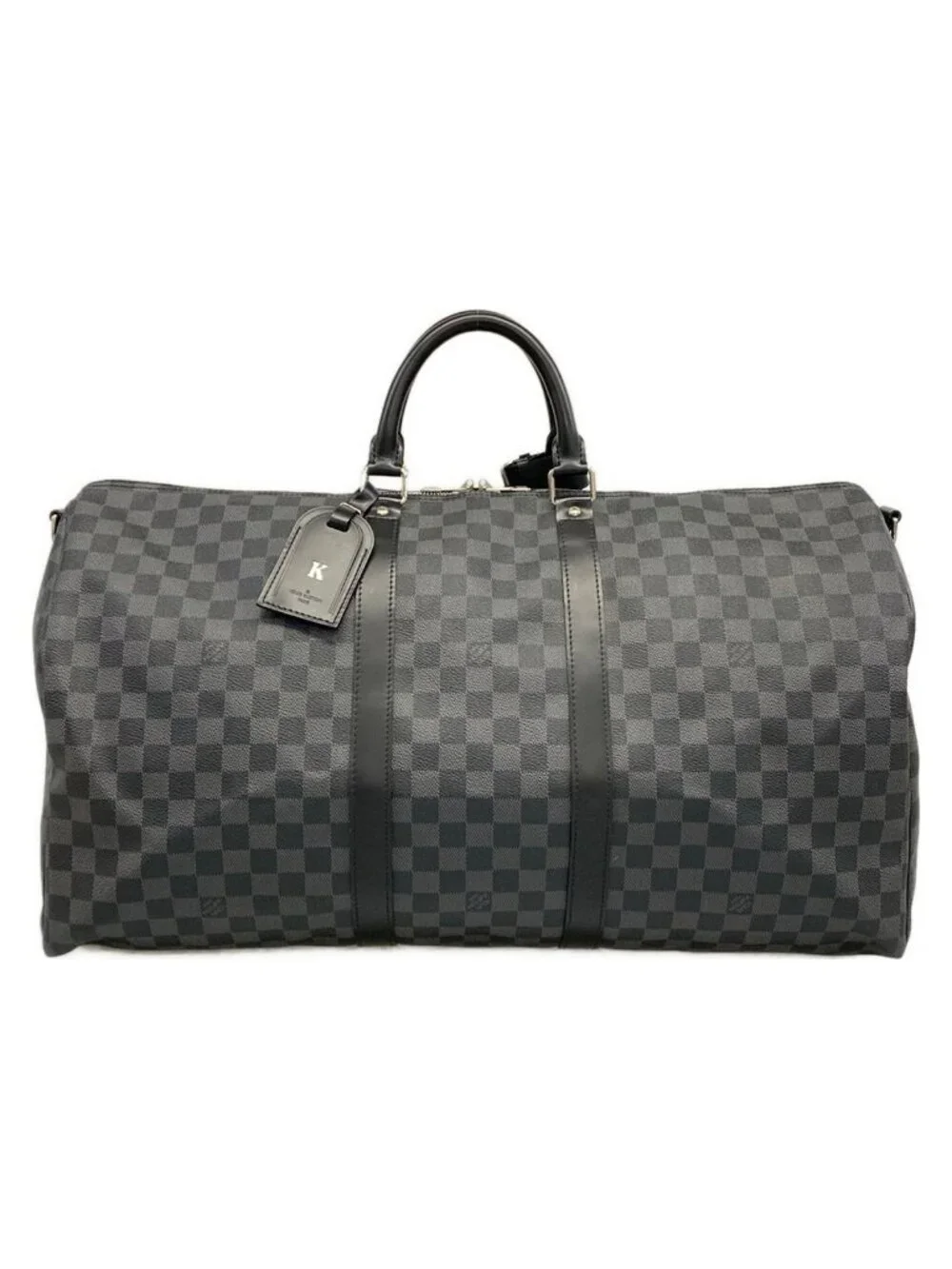 Louis Vuitton Boston Bag Damier Graphite Keepall Bandouliere 55
